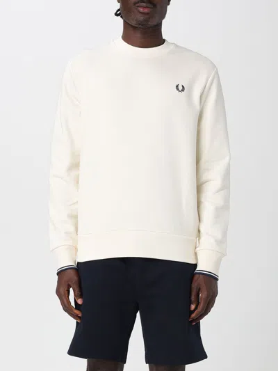 Fred Perry Sweatshirt  Men Color Ivory
