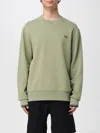 Fred Perry Sweatshirt  Men Color Moss Green