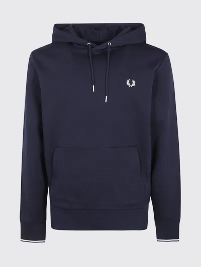 Fred Perry Sweatshirt  Men Color Navy In Blue