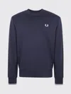 Fred Perry Sweatshirt  Men Color Navy In Blue