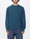 Fred Perry Sweatshirt  Men Color Petroleum Blue