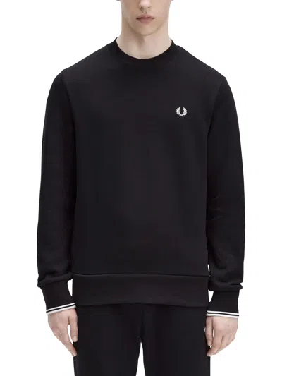 FRED PERRY SWEATSHIRT WITH LOGO