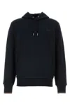 Fred Perry Fp Tipped Hooded Sweatshirt M2643 W65 In Blue