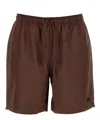 Fred Perry Swimsuit In Brown
