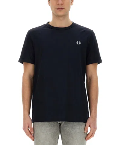 Fred Perry T-shirt In Blue