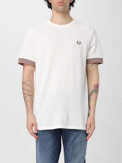 Fred Perry T-shirt  Herren Farbe Beige