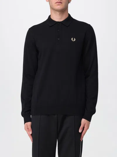 Fred Perry T-shirt  Men Color Black