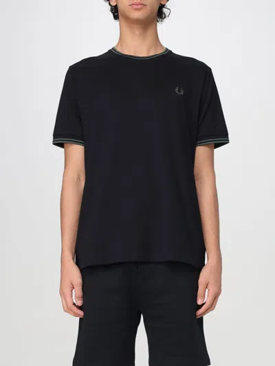 Fred Perry T-shirt  Herren Farbe Schwarz 2