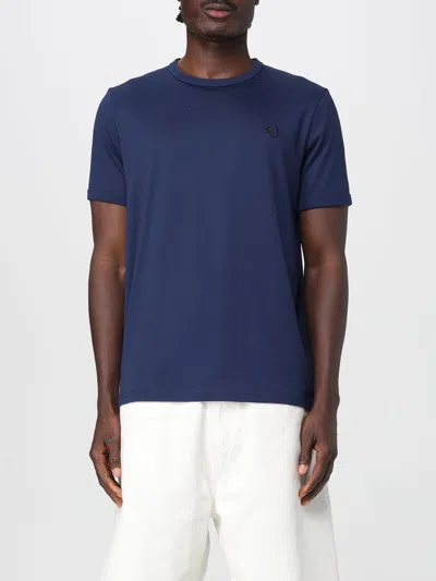 Fred Perry T-shirt  Men Color Blue 1
