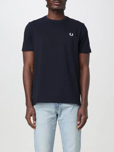 Fred Perry T-shirt  Herren Farbe Blau 1