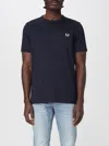 Fred Perry T-shirt  Men Color Blue