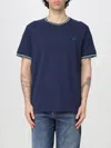 Fred Perry T-shirt  Herren Farbe Blau