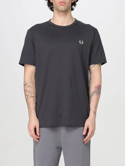FRED PERRY FRED PERRY BASIC COTTON T-SHIRT WITH MINI LOGO,G74765033