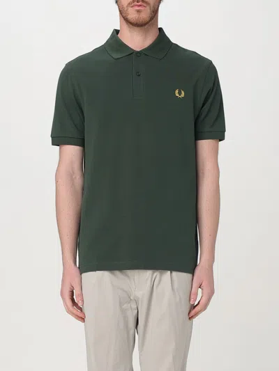 Fred Perry T-shirt  Men Color Green