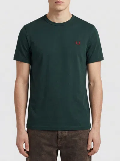 Fred Perry T-shirt Men  In Green