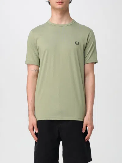 Fred Perry T-shirt  Men Color Military