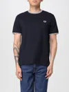 Fred Perry T-shirt  Men Color Navy In Blue