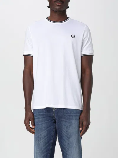 Fred Perry T-shirt  Men Color White