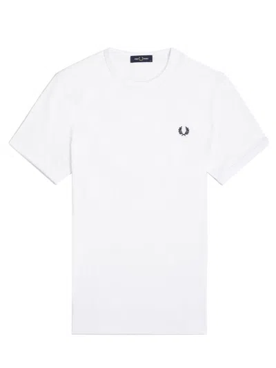 FRED PERRY FRED PERRY T SHIRT "RINGER" CON LOGO