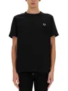 Fred Perry T Shirt With Logo