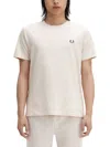 Fred Perry T-shirt With Logo In Gray