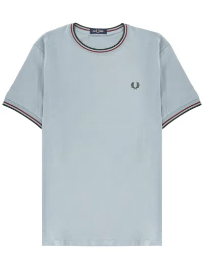 Fred Perry T-shirt With Logo In Blue