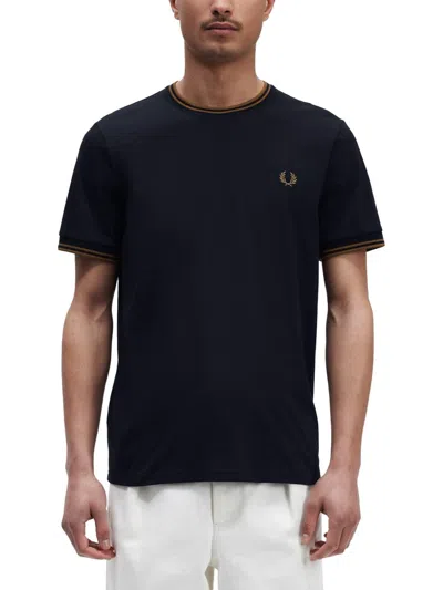 Fred Perry T-shirt  Men Color Blue