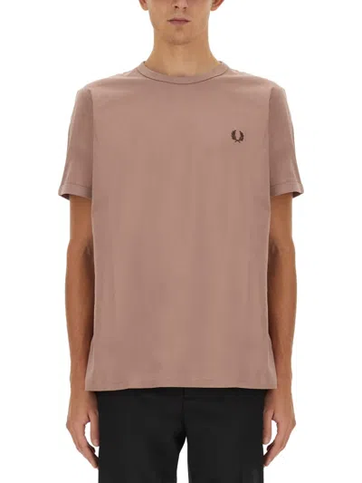 FRED PERRY T-SHIRT WITH LOGO