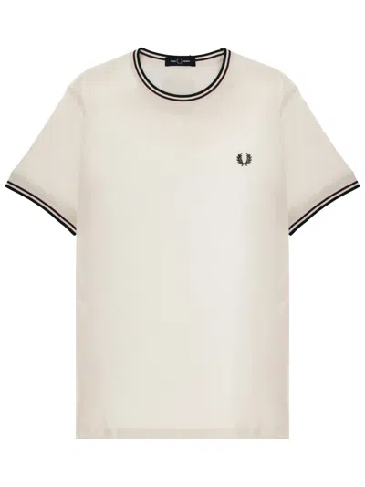 FRED PERRY T-SHIRT WITH LOGO