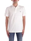 Fred Perry Laurel Wreath-embroidered Polo Shirt