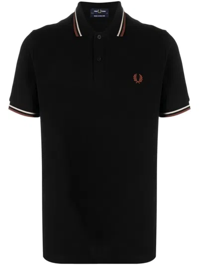 Fred Perry T-shirts And Polos Black