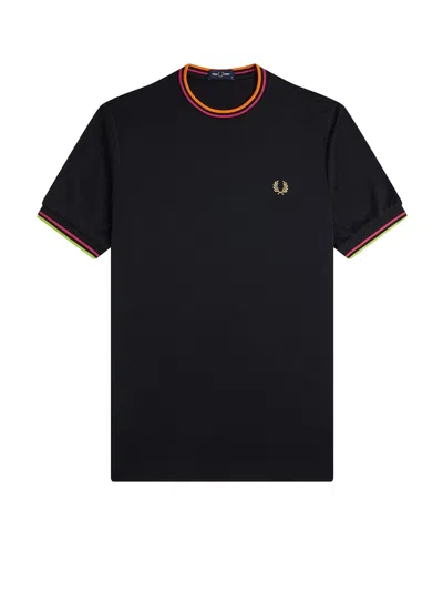Fred Perry T-shirts And Polos Black