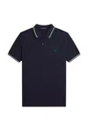 Fred Perry T-shirts And Polos Blue In Blu Blu E Verdi