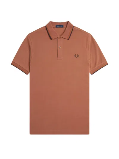 Fred Perry T-shirts And Polos Brown