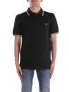 Fred Perry T-shirts And Polos Green In Black
