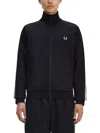 Fred Perry Sports Jacket In Black