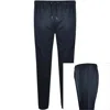 Fred Perry Tape Detail Jogging Bottoms Navy In Navy
