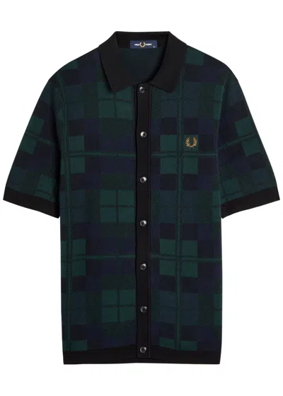 Fred Perry Tartan Cotton Shirt In Multi