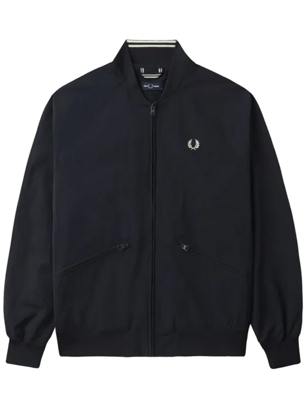 Fred Perry Tennis Bomber Jacket In Blue | ModeSens