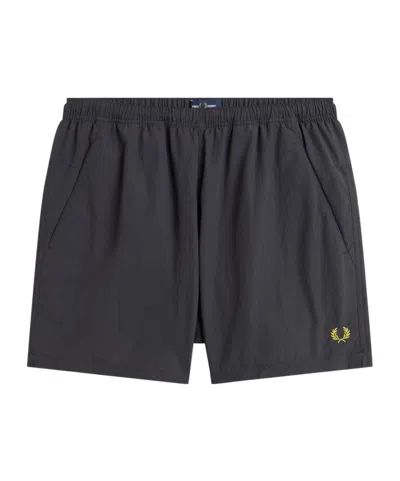 Fred Perry Tennis Shorts In Black
