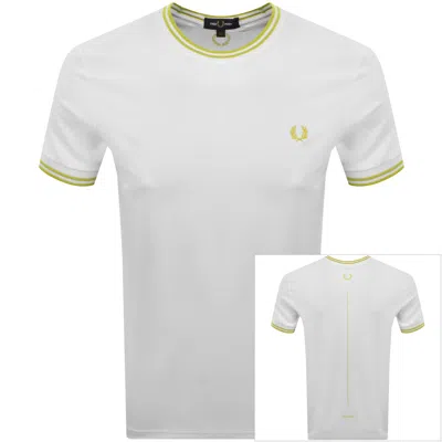 Fred Perry Tennis T-shirt In White