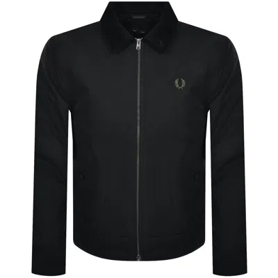 Fred Perry The Caban Jacket Black