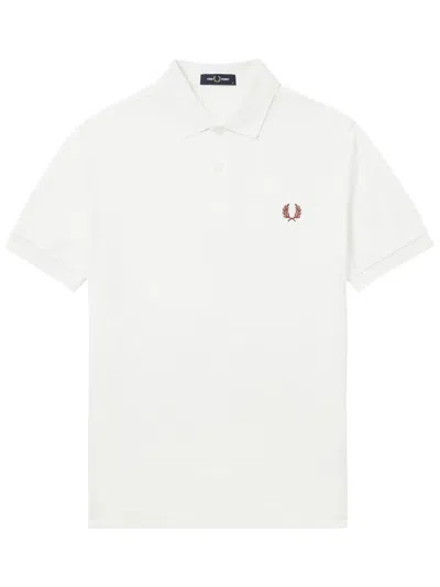 Fred Perry Plain Shirt In White