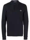 Fred Perry The Polo Collar Long Sleeve Shirt