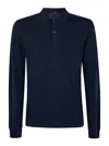 Fred Perry The Long Sleeve Fp Shirt In Blue
