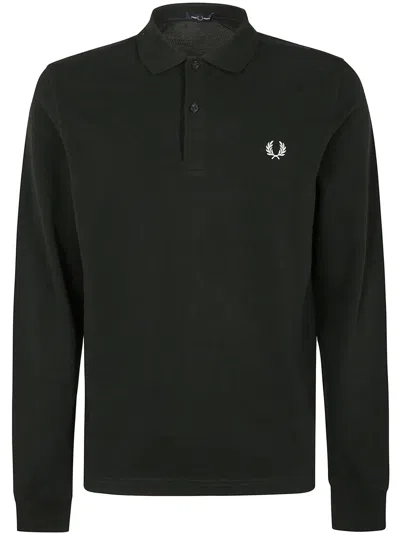 Fred Perry The Long Sleeve Fp Shirt In Yellow