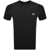 Fred Perry Logo-embroidered Cotton T-shirt