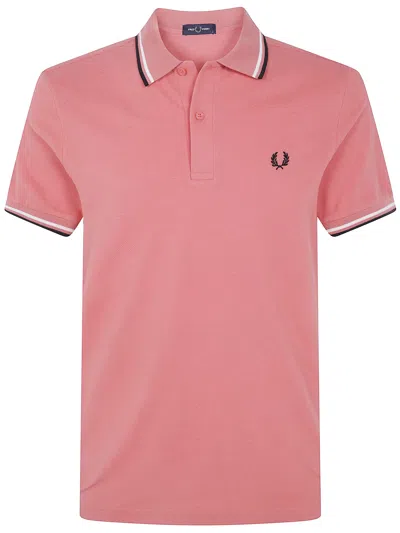 Fred Perry Polo Con Logo In Pink