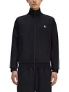 Fred Perry Sports Jacket In Black