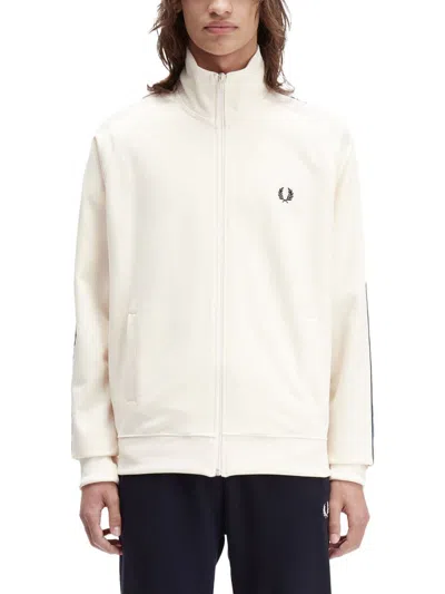 FRED PERRY FRED PERRY "TRACK" JACKET WITH CONTRASTING WEBBING